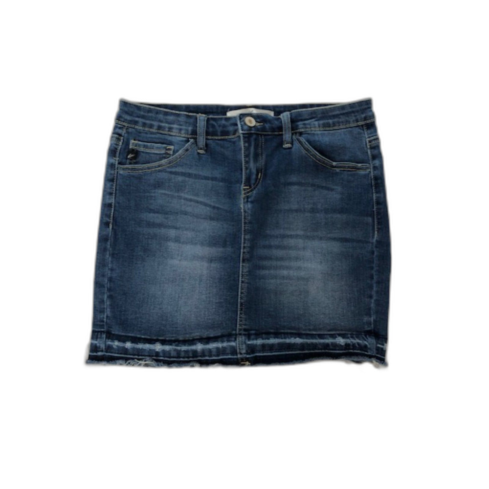 KanCan Y2K Blue Denim Mini Skirt
